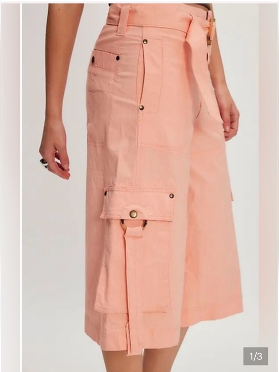 Free People Pants - Free People Cropped Pants in Soft Peach
